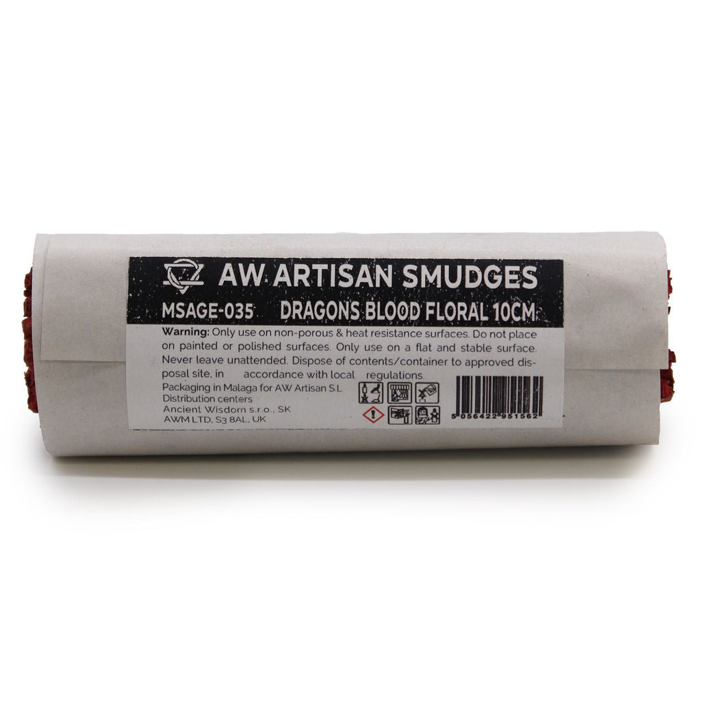 Dragon’s Blood Floral Sage Smudge Stick | 10cm
