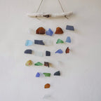 Multi Five String  Simple Hanging Glass Windchime