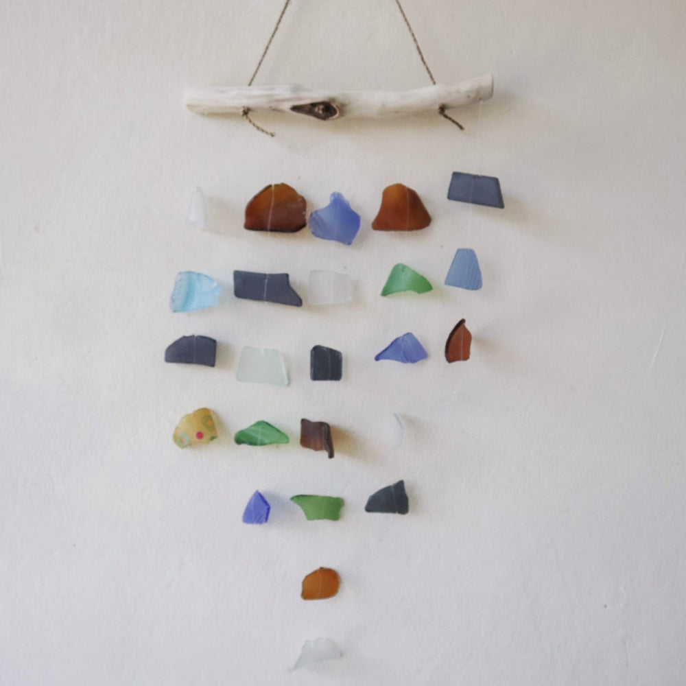 Multi Five String  Simple Hanging Glass Windchime