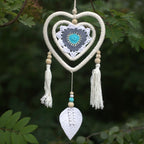 Blue Heart Dreamcatcher | Medium 35cm | Handmade in Bali