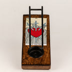 Three of Swords Large Enamelled Sage Stick Burner