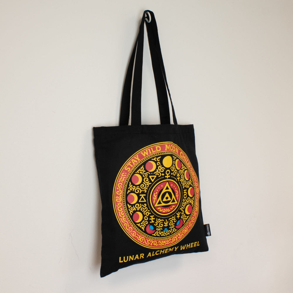 Luna Alchemy Wheel Tote Bag