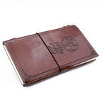 Be the Change Handmade Brown Leather Journal  Brown (80 pages)
