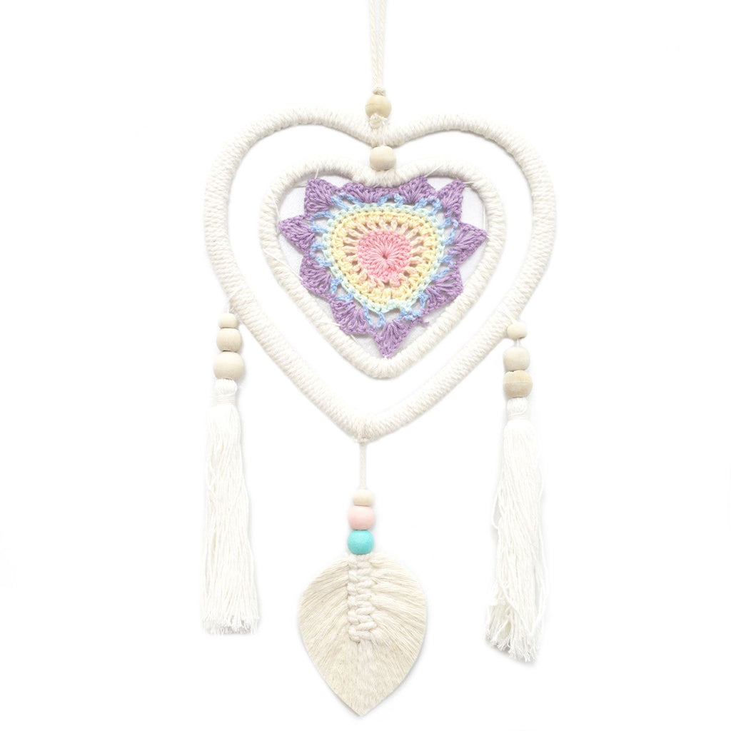 Multi Heart Dreamcatcher | Medium 35cm | Handmade in Bali
