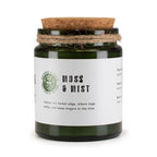Greenman Moss & Mist Woodwick Soy Candle
