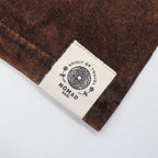 Nomad Sari Stonewashed Cotton T-Shirt | Sun & Zodiac | Brown | XL