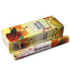 Honey Rose Charcoal-Free Hex Incense Sticks - Aromatika
