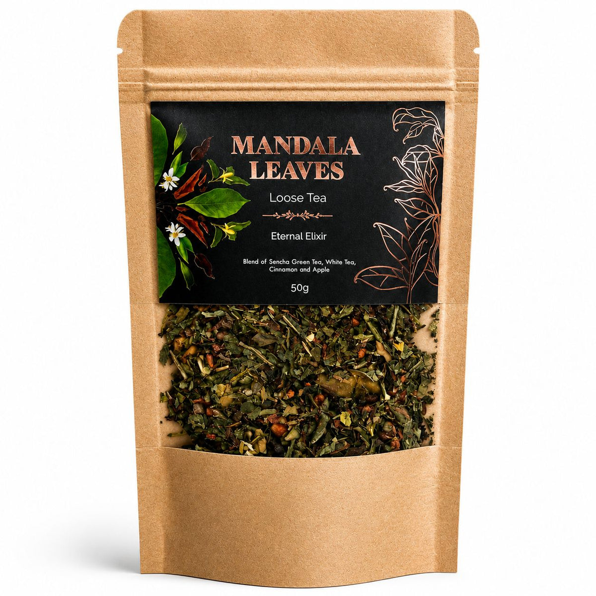 Eternal Elixir Green & White Tea with Apple & Cinnamon | 50g