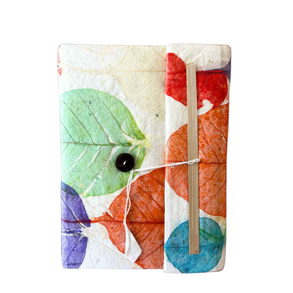 Lokta Colourful Leaves Notebook