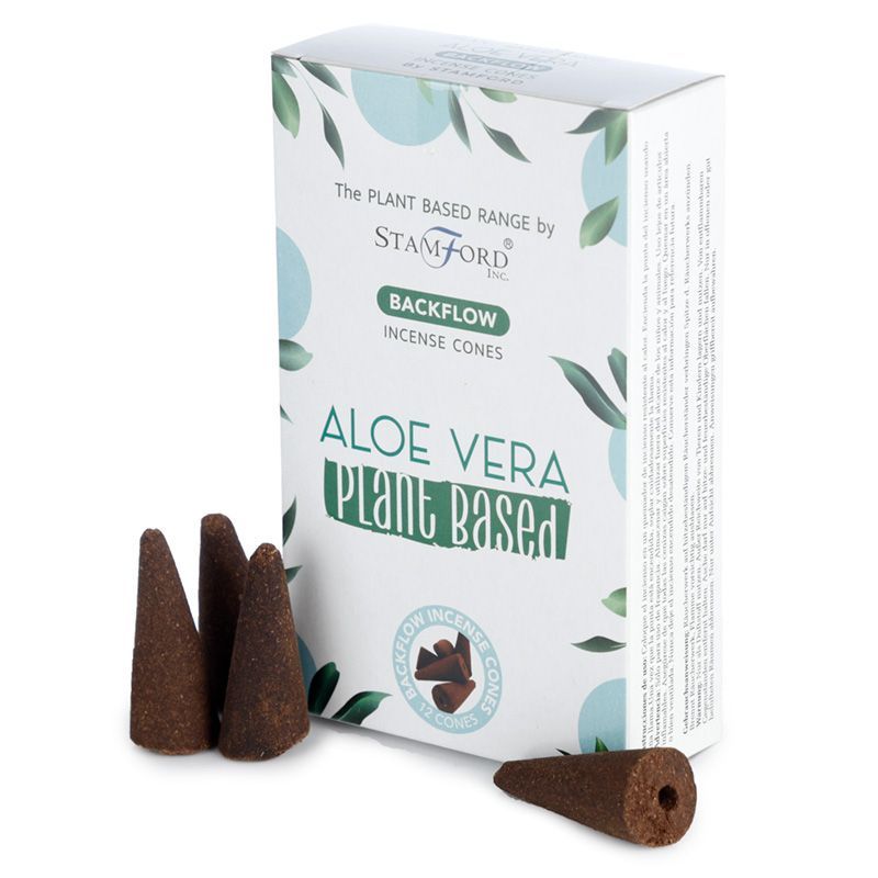 Stamford Plant Based Backflow Cones – Aloe Vera (Pack of 12)