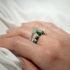 The Forest Spirit Ring Set — Nymph Gemstone Collection