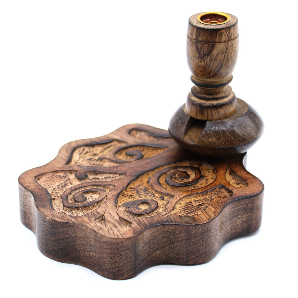 Tree of Life  Mango Wood Backflow Burner Small