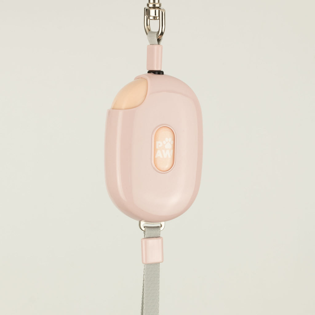 Pocket Pod Retractable Dog Lead - Pink - 1.5m (Up to 25kg)