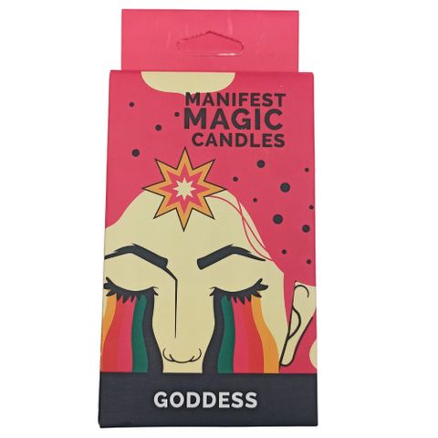 Pink Manifest Magic Candles – Pack of 12 | Love, Compassion & Self-Care
