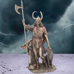 Loki Norse Trickster God Bronzed Figurine
