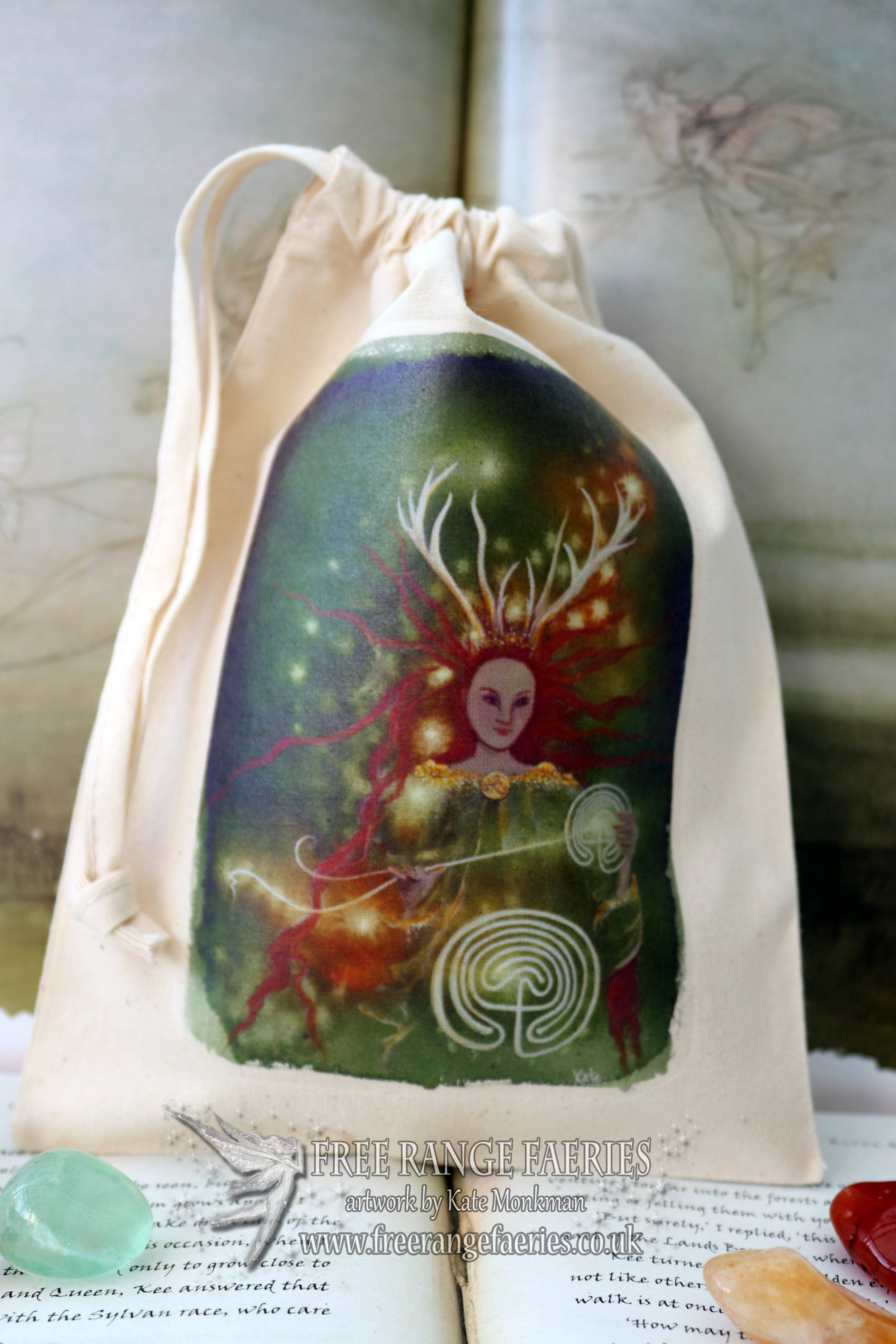 Path Weaver Tarot & Crystal Pouch