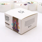 Seven Chakra Large Crystal Candle