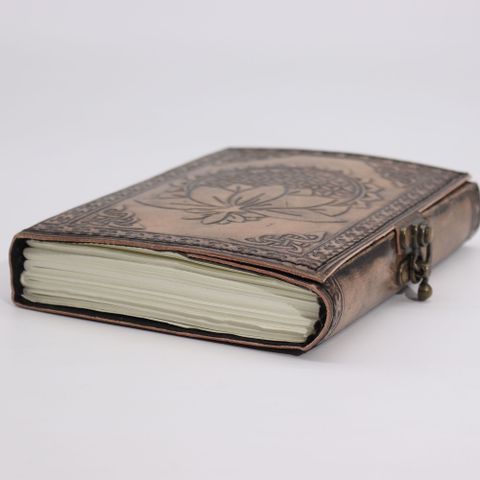 Lotus Madala Antique Grey Esoteric Notebook