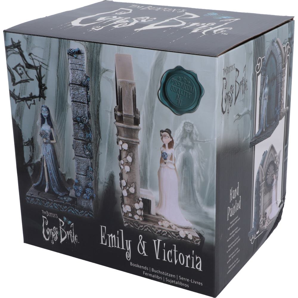 Corpse Bride Emily & Victoria Officially Licensed Bookends