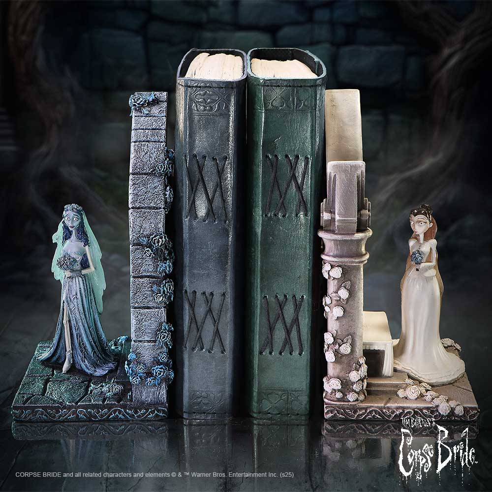 Corpse Bride Emily & Victoria Officially Licensed Bookends