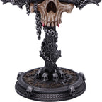 Cranium Crucis Gothic Skull Table Lamp