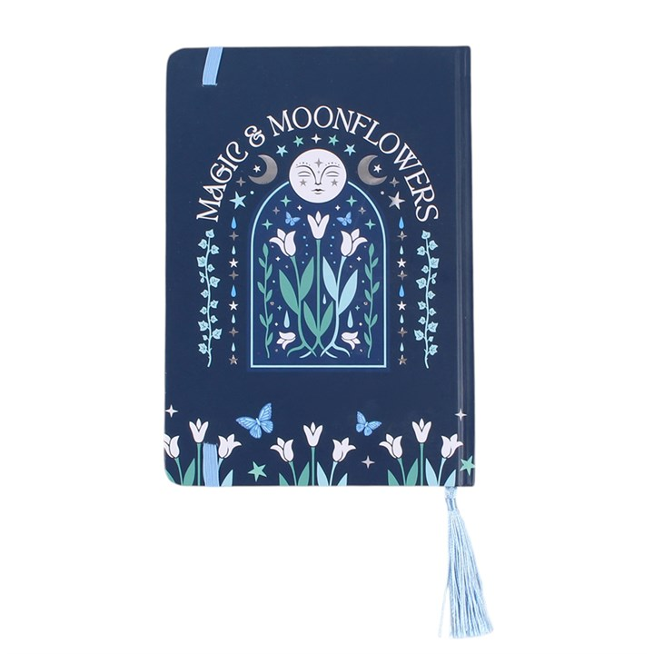 Magic & Moonflowers A5 Notebook | 200 Lined Pages
