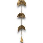 Brass Moon Phases Drop with Bell 25cm