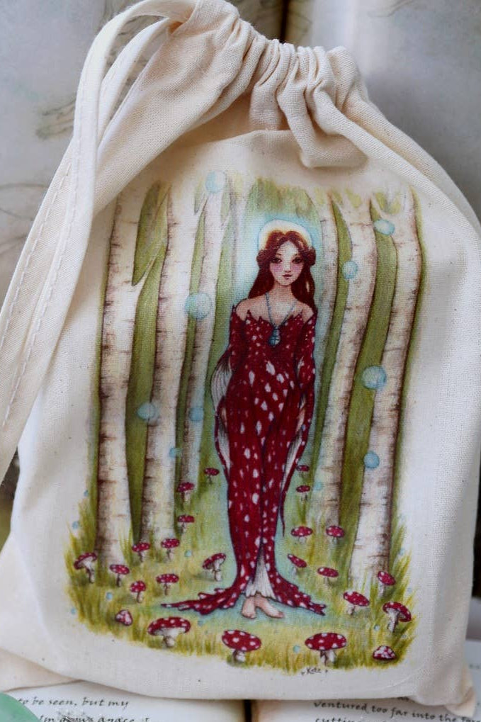 Brighid's Wood Tarot Pouch