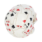 Dead Man’s Hand Playing Card Skull Ornament