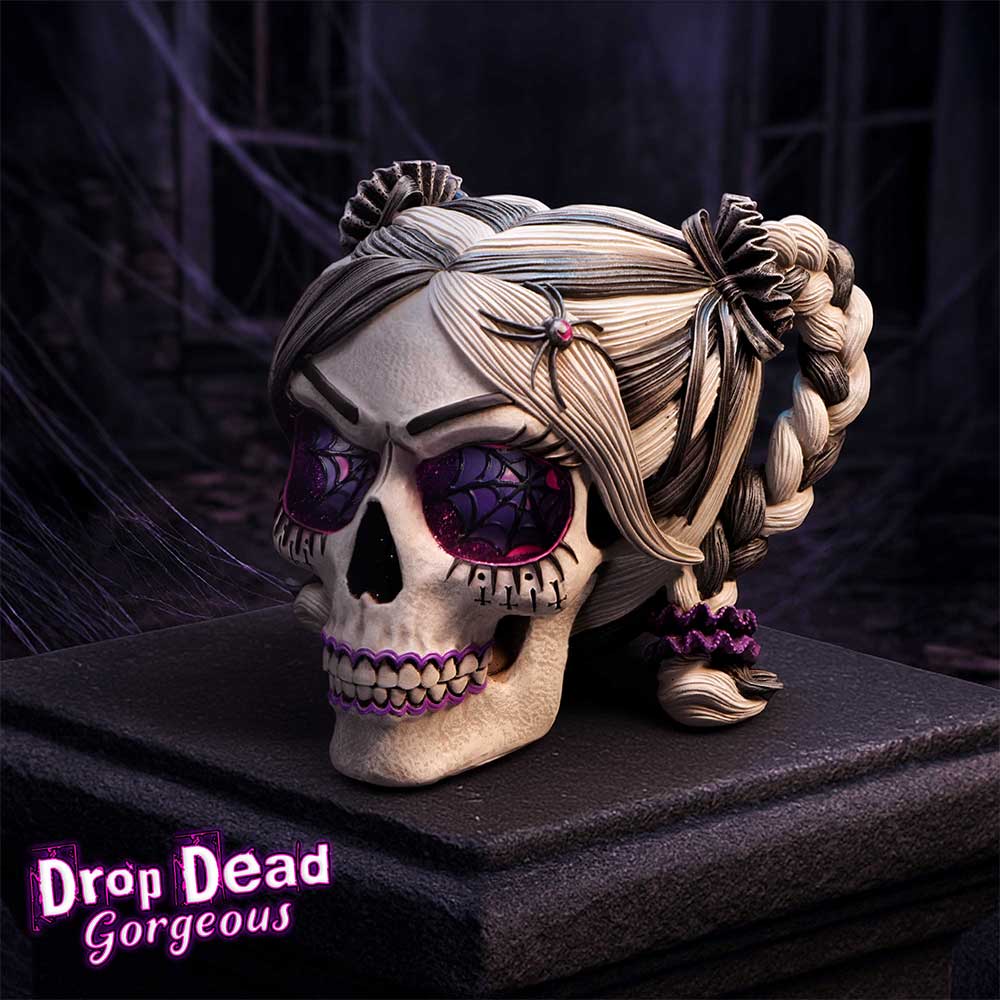 Drop Dead Gorgeous Creepy and Kooky Skull