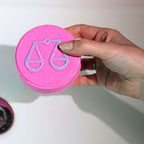 Libra Set of Zodiac Bath Fizzers with Horoscope