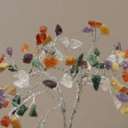 Multi Gemstone Tree with Orgonite Base - 80 Stone