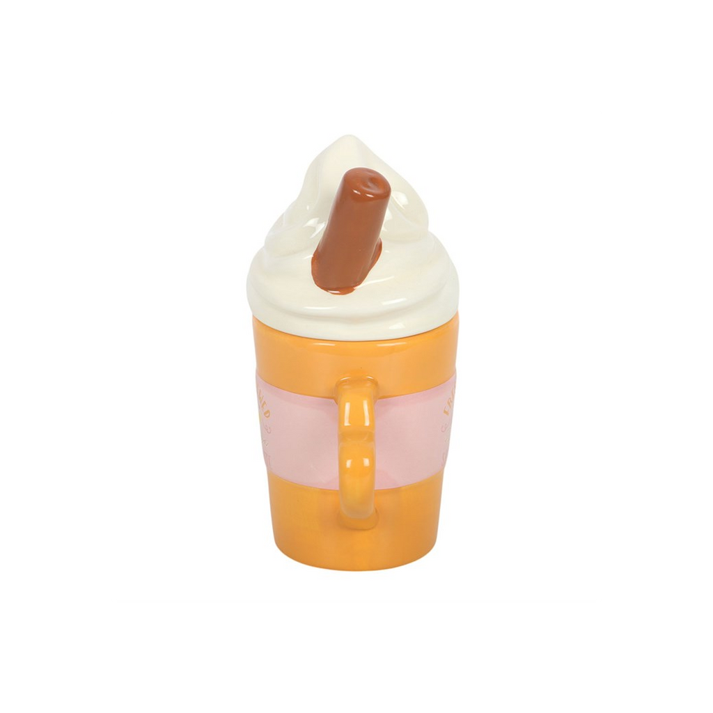 Fresh Brewed Pumpkin Spice Latte Lidded Mug