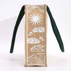 I am Bright Hop Hare Jute Big Bag