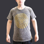Chakra Stone Washed T-Shirt - Dark Grey - Small