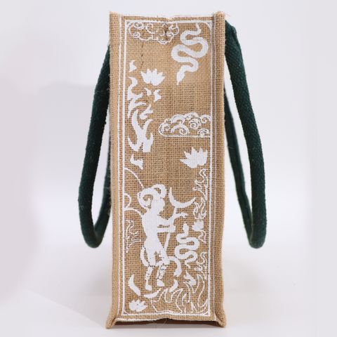I am Rare Hop Hare Jute Big Bag
