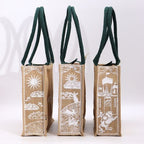 I am Magical Hop Hare Jute Big Bag