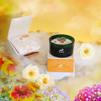 The Lion Hop Hare Crystal Magic Flower Candle