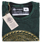 Stone Washed T-Shirt - Chakra - Green XLarge