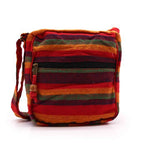 Nepal Sling Bag with Adjustable Strap Sunset Reds