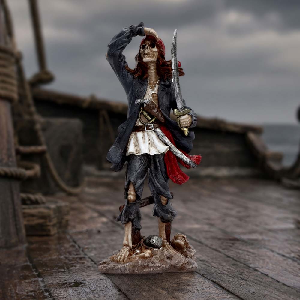 Forsaken Sailor Skeletal Pirate Figurine