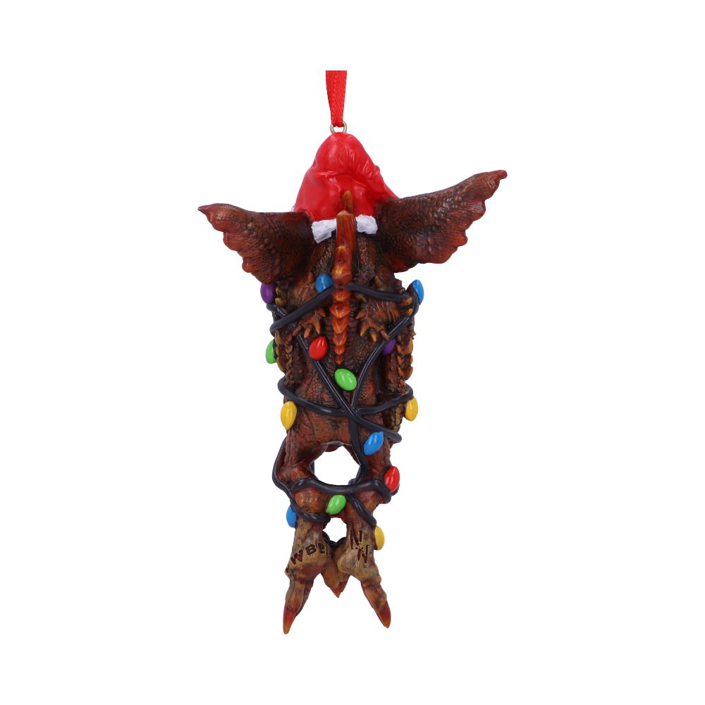 Gremlins Mohawk in Fairy Lights Hanging Christmas Ornament
