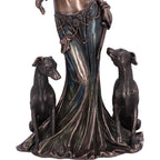 Hecate Moon Goddess Bronzed Figurine 34cm