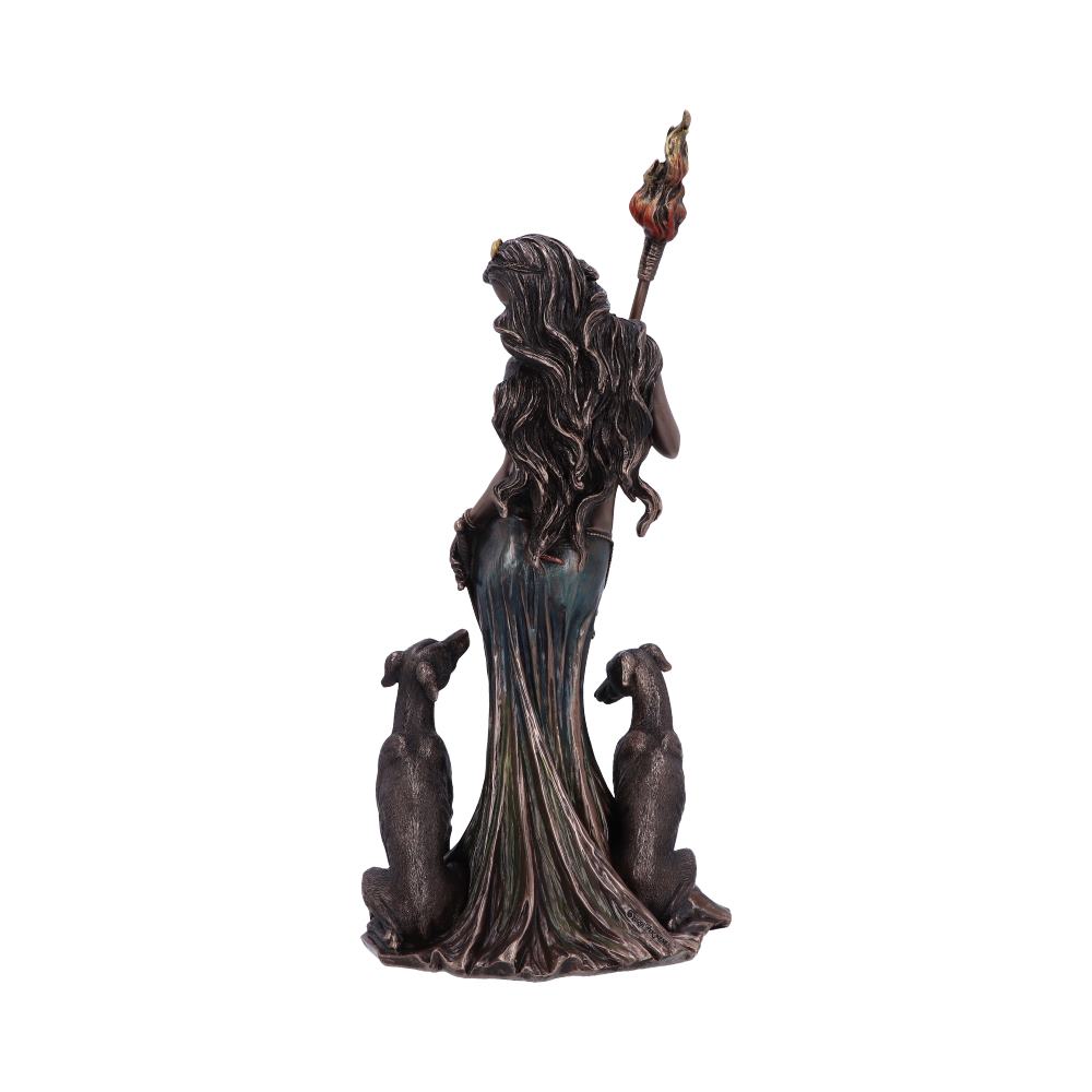 Hecate Moon Goddess Bronzed Figurine 34cm