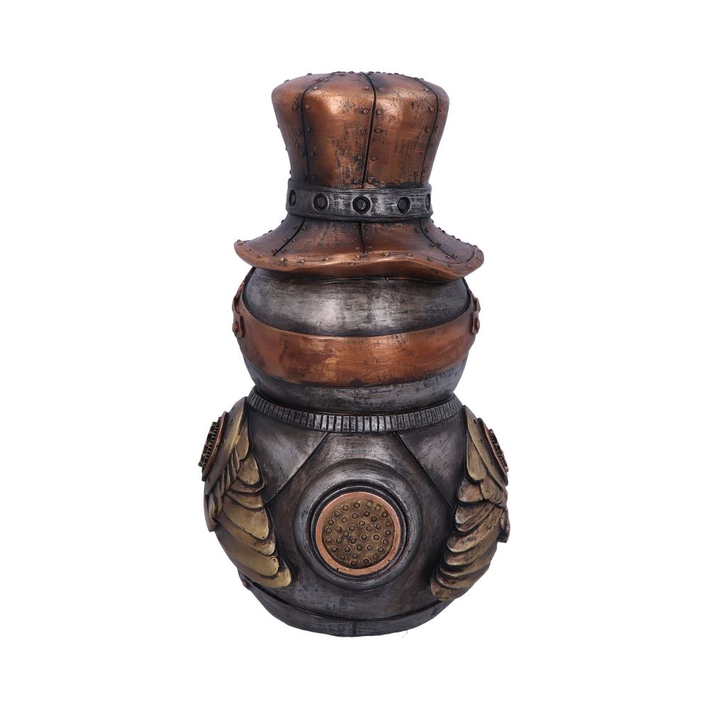 Hootle Steampunk Owl with Top Hat Figurine