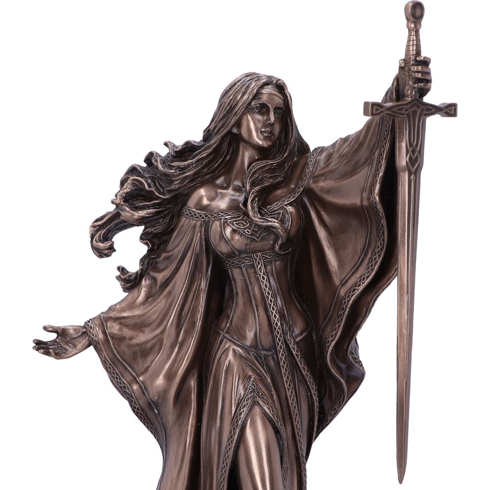 Lady of the Lake Bronze-Finish Figurine by James Ryman | 24cm
