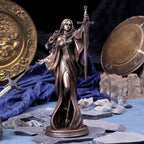 Lady of the Lake Bronze-Finish Figurine by James Ryman | 24cm
