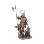 Loki Norse Trickster God Bronzed Figurine