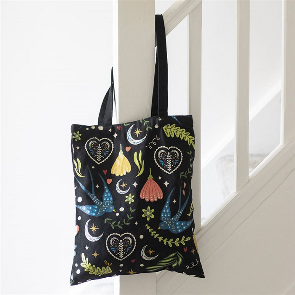 The Midnight Bloom Tote Bag