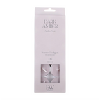 Pack of 10 Dark Amber Scented Tealights